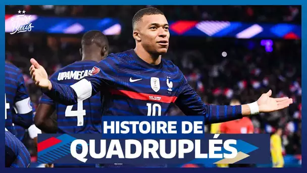 Kylian Mbappe, un quadruplé dans l'histoire I FFF 2021