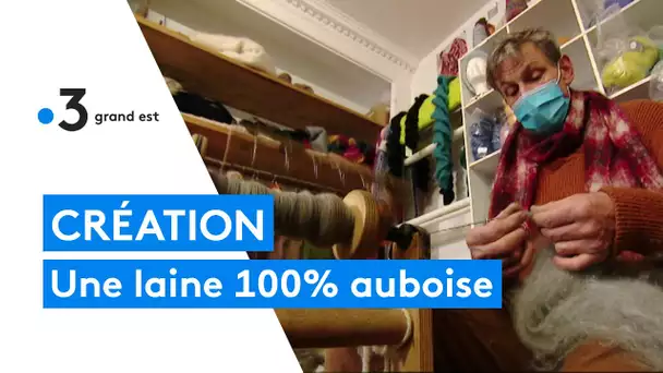 Fabrication à la main avec une laine auboise