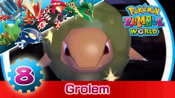 POKEMON RUMBLE WORLD Episode #8 GROLEM THE BIG BOSS + Mongolfière de HO-OH ! Let&#039;s play Français !