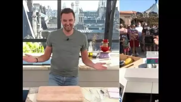 Tous en cuisine : Jérôme Anthony très paniqué par le retard de Marie Portolano