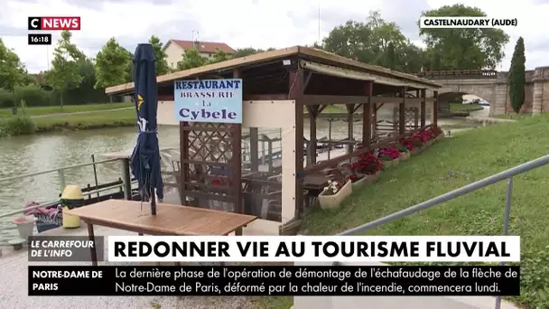 Le Canal du Midi veut redonner vie au tourisme fluvial