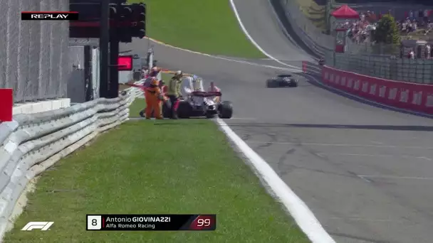 Giovinazzi s'arrête !