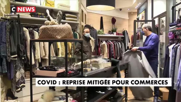 Covid : reprise mitigée pour les commerces