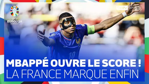 🏆 Euro 2024 : Kylian Mbappé ouvre le score pour la France !