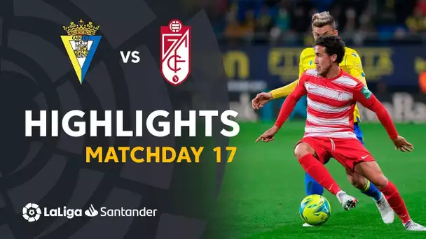 Resumen de Cádiz CF vs Granada CF (1-1)