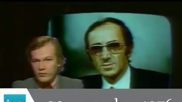 20h Antenne 2 du 29 novembre 1976 - Aznavour et le fisc - Archive INA
