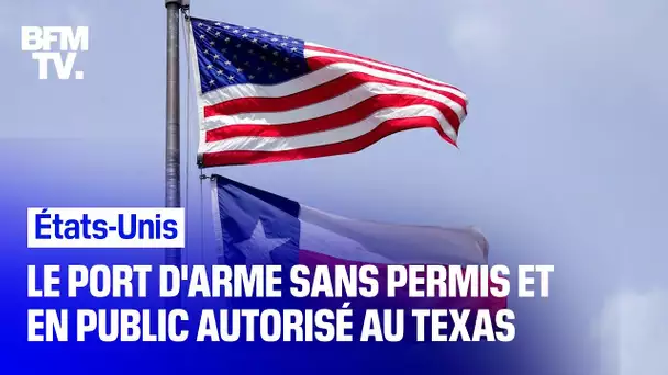 À partir du 1er septembre au Texas, le port d’arme sans permis et en public sera autorisé