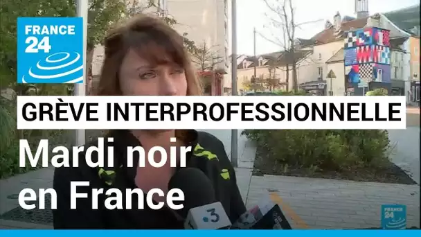 Grève interprofessionnelle : vers un mardi noir en France ? • FRANCE 24