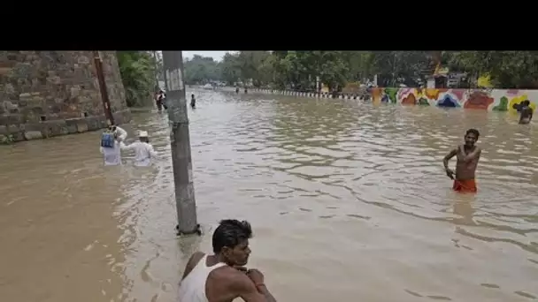 No Comment : inondations record en Inde, des milliers d'évacuations à New Dehli