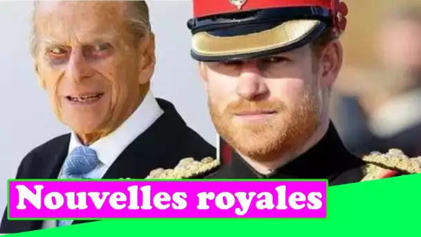 Le prince Harry rend hommage à la compétence royale vitale de Philip "Laissez-vous trouver de l'espa