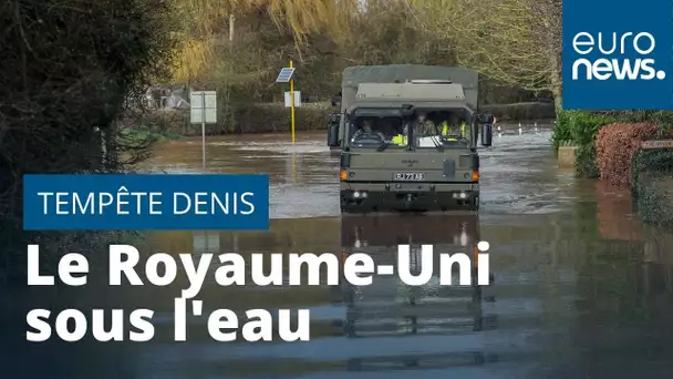 Tempête Dennis : inondations au Royaume-Uni