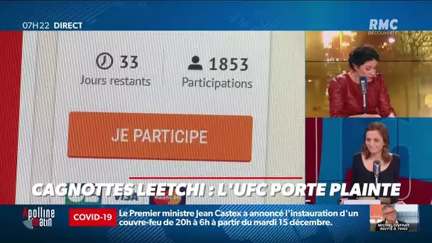 Pourquoi l'UFC porte plainte contre les cagnottes Leetchi