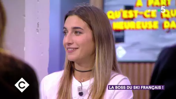 Perrine Laffont : la boss du ski ! - C à Vous - 14/10/2019