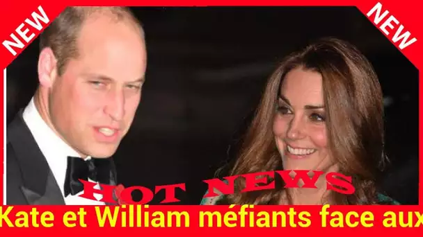 Kate et William méfiants face aux médias : cette image du couple que vous ne verrez jamais