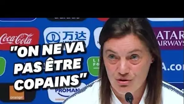 Avant France-Brésil, le point presse peu enthousiaste de Corinne Diacre