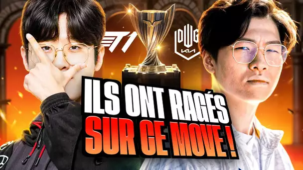 T1 ZEUS LES FAIT RAGER DE FOU SUR CE MOVE !! (T1 vs DK #2)