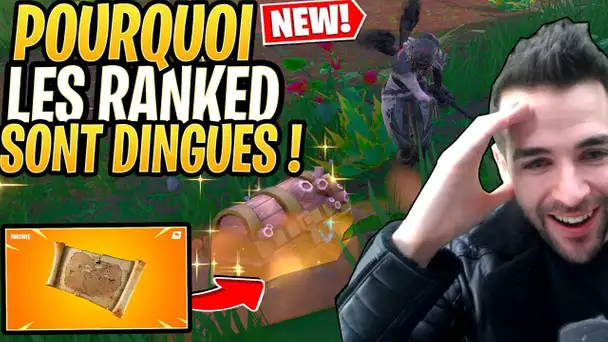 *NOUVEAU* POURQUOI LES RANKED & LA CARTE AU TRÉSOR SONT INCROYABLES !!! Fortnite Saison 8