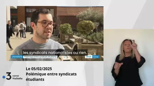 05.02.2025 Polémique entre syndicats étudiants