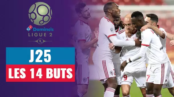 Domino’s Ligue 2 (J25) : Les 14 buts de la soirée !