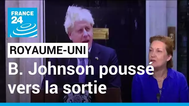 Poussé vers la sortie, Boris Johnson quitte la tête du Parti conservateur • FRANCE 24