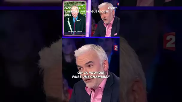 Pascal Praud ressort une blague de Thierry Roland qui n'est pas du goût de tous... #onpc #shorts