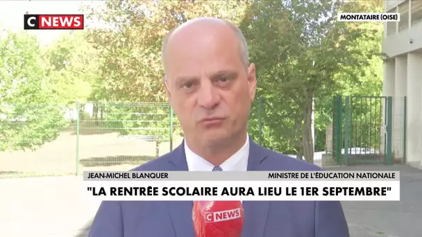 Jean-Michel Blanquer : « La solution ne serait pas de reporter la rentrée »