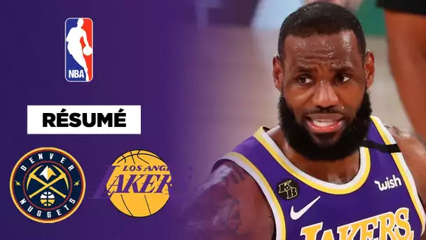 Résumé NBA VF : LeBron James conduit les Lakers en finale !