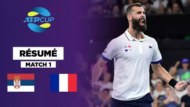 ATP Cup : Paire offre le premier point aux Bleus