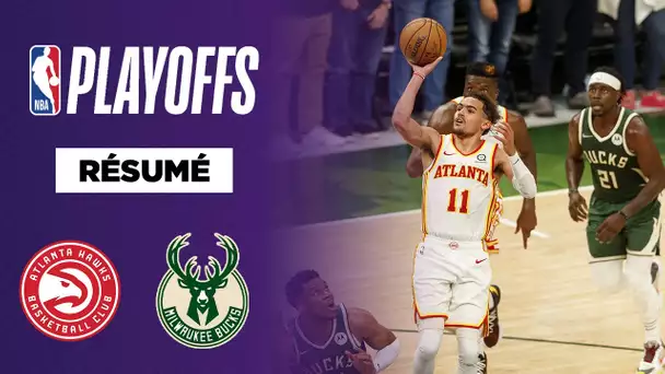 🏀 NBA - Résumé VF :  En mode superstar, Trae Young (48 pts) chasse les Bucks !