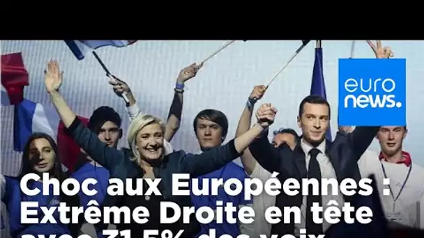 France : le parti d'extrême droite de Marine Le Pen réalise des gains historiques aux e…