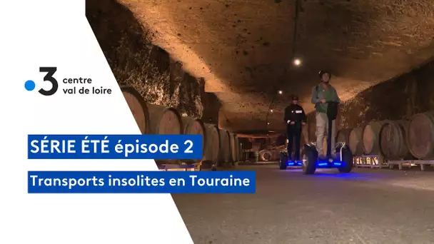 Transports insolites en Touraine : une balade en gyropode pour découvrir les caves