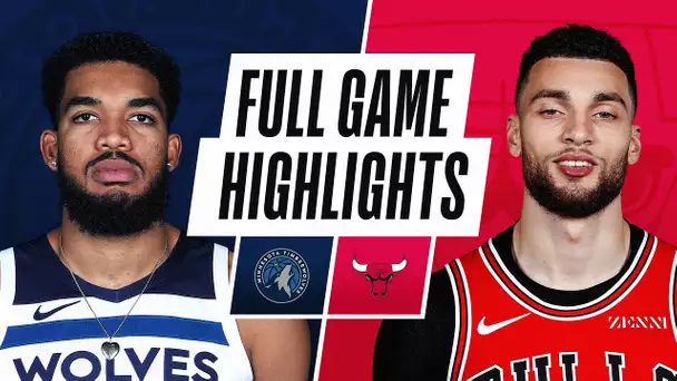 TIMBERWOLVES at BULLS | FULL GAME HIGHLIGHTS | February 24, 2021