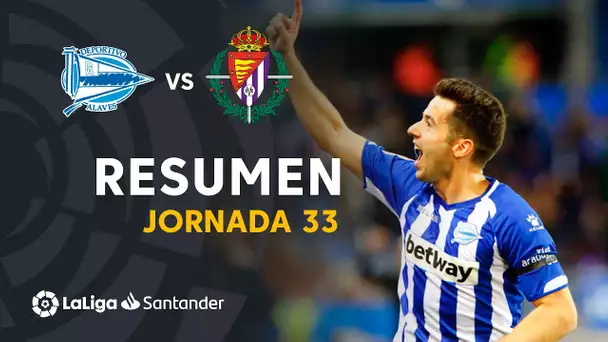 Resumen de Deportivo Alavés vs Real Valladolid (2-2)