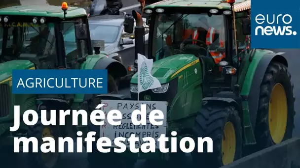 Les agriculteurs mobilisés dans toute la France