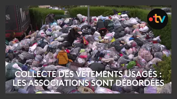 Collecte des vêtements usagés : les associations sont débordées