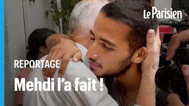 «Tu m'as fait pleurer» : Mehdi a retrouvé son grand-père après avoir fait Paris-Alger à pied !