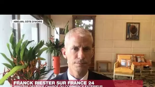 Franck Riester, ministre du Commerce extérieur : "Il faut accompagner la jeunesse africaine"