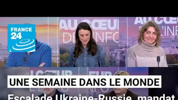 Escalade entre l'Ukraine et la Russie, mandat d'arrêt de la CPI contre Benjamin Netanyahu et COP 29