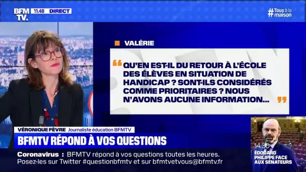 Qu'en est-il du retour à l'école des élèves en situation de handicap ? BFMTV répond à vos questions