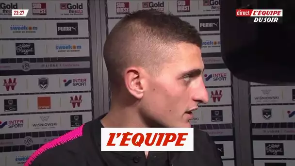 Verratti «C&#039;est bien aussi les matches comme ça» - Foot - L1 - PSG