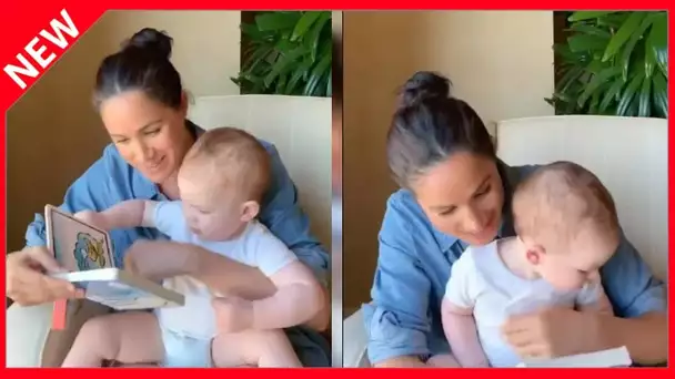 ✅  Archie, fils de Meghan et Harry, un caractère déjà bien trempé : cette vidéo inédite qui le prouv