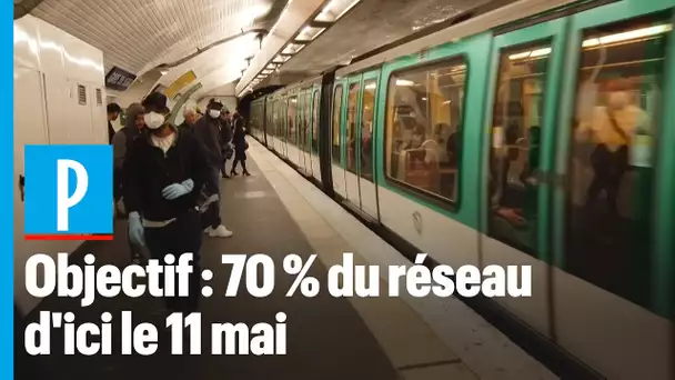 Confinement : de nouveau du monde dans certaines lignes de métro