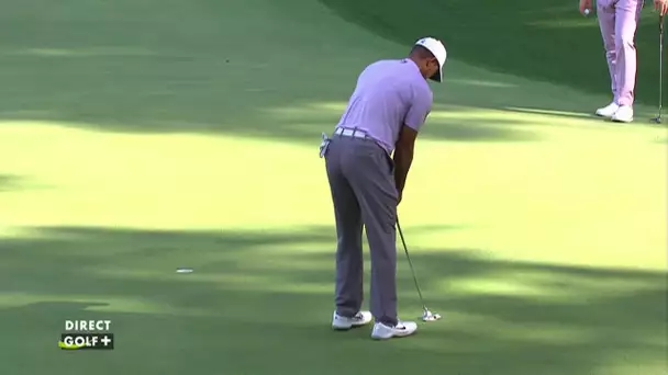 The Masters 2019 - Birdie de Tiger Woods sur le 13 !