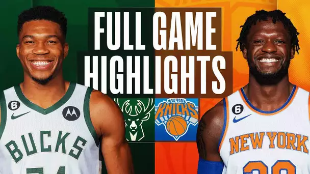 BUCKS at KNICKS | NBA FULL GAME HIGHLIGHTS | November 30, 2022