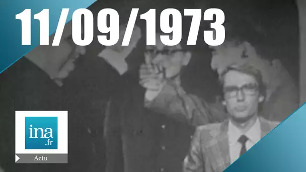 24 Heures sur la Une du 11 septembre 1973 - Georges Pompidou à Pékin | Archive INA