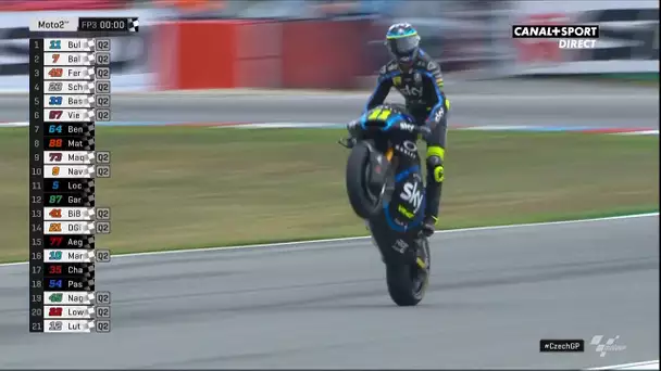 Bulega signe le meilleur chrono des FP3 du Grand Prix de République Tchèque