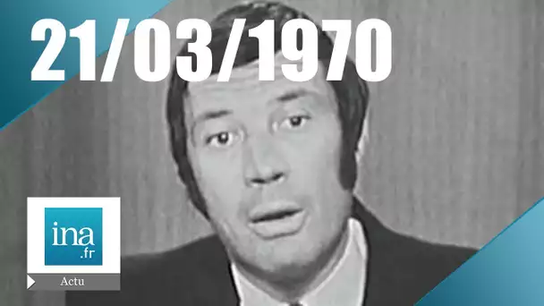 24 Heures sur la Une : émission du 21 mars 1970