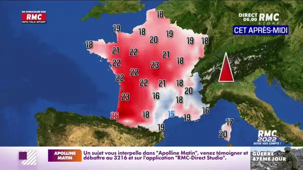 Votre météo du lundi 11 avril 2022