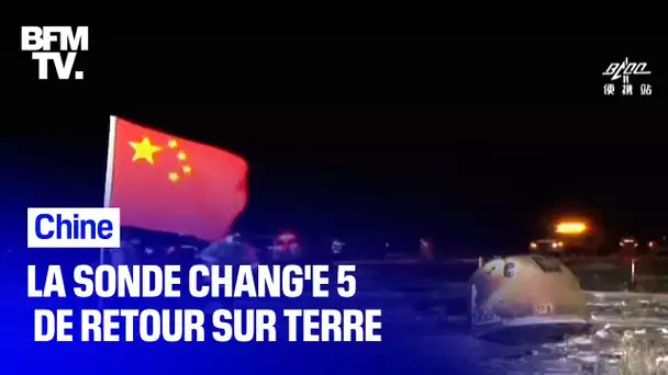 La sonde chinoise Chang'e 5 fait son retour sur Terre après son expédition sur la Lune