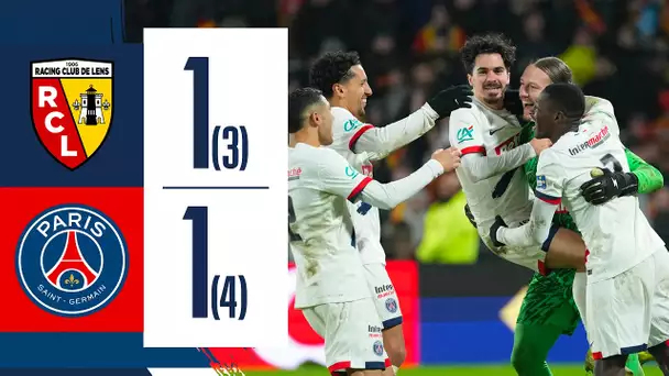 AU MENTAL !! Les Parisiens se qualifient aux tirs au but à Lens !